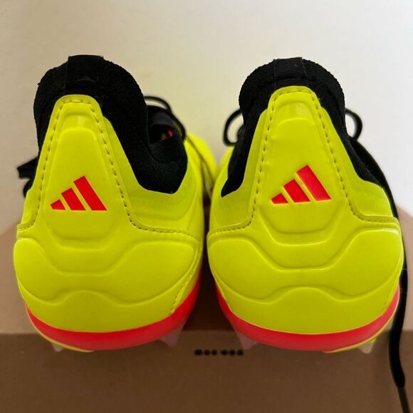 Adidas Predator Pro FG Yellow / Black Soccer Cleats - Picture 6 of 11